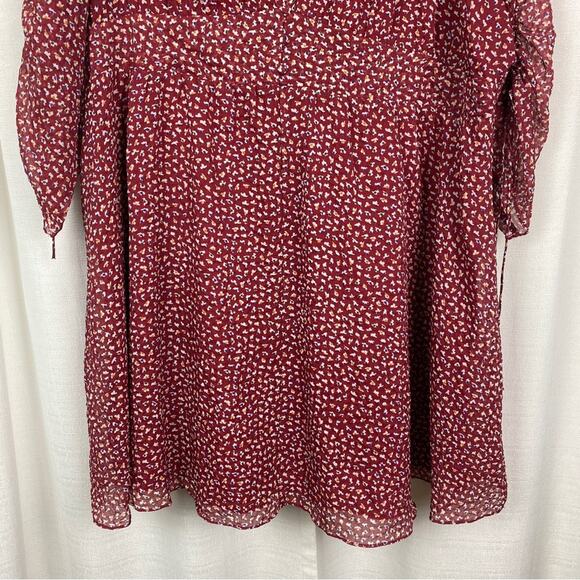 Madewell Starviolet Mini Dress Ditsy Floral Sz.24W NWT - Picture 7 of 16